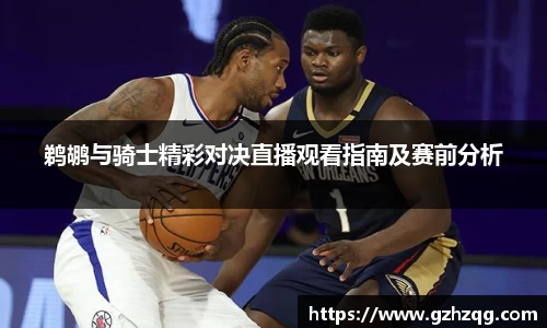 鹈鹕与骑士精彩对决直播观看指南及赛前分析
